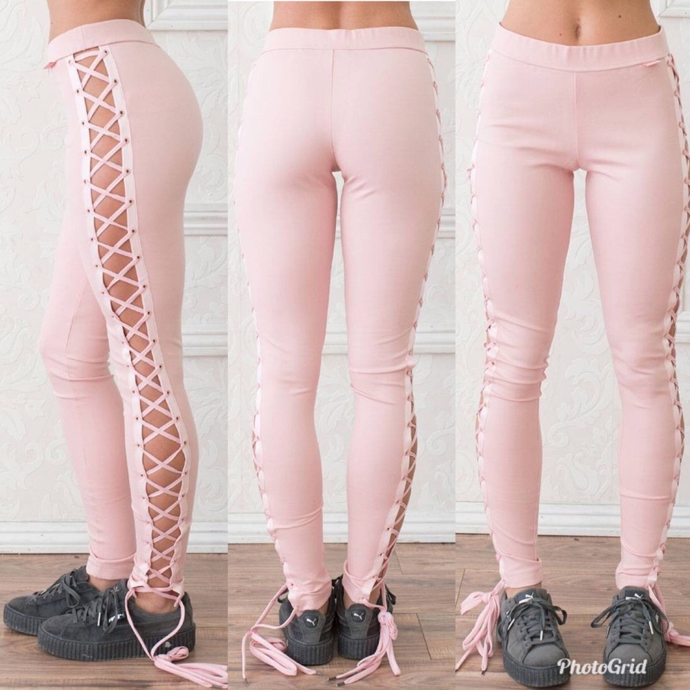 Fenty Boxing and Bomber Lacing Tights